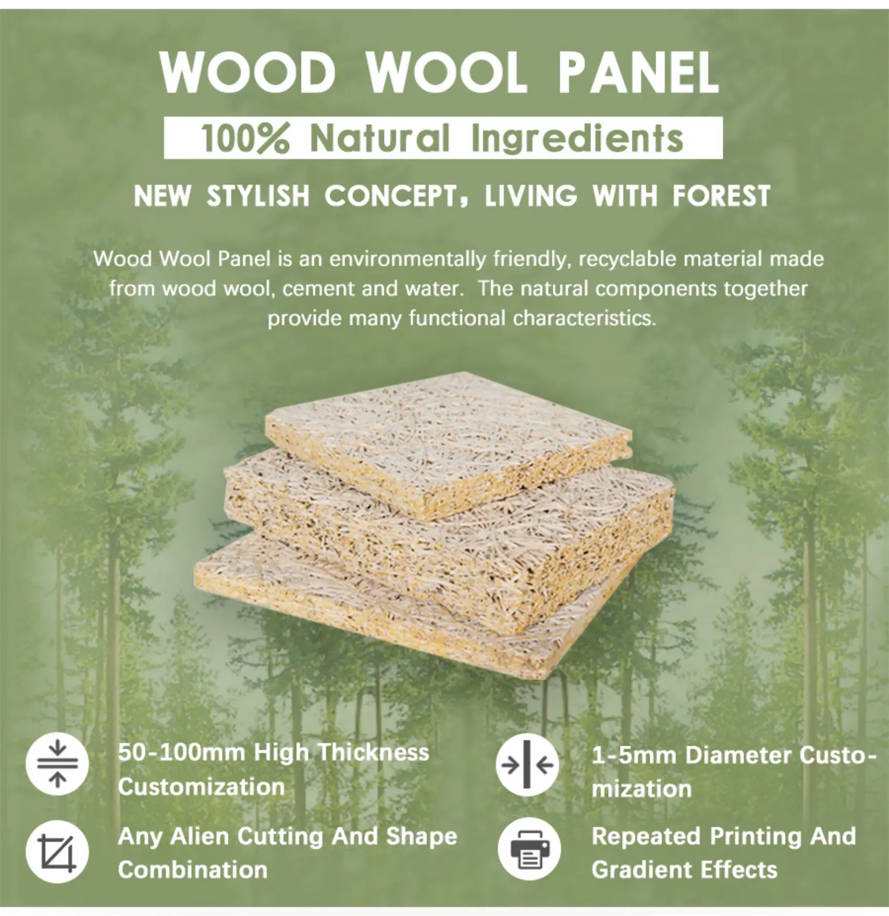 Wood Wool panel