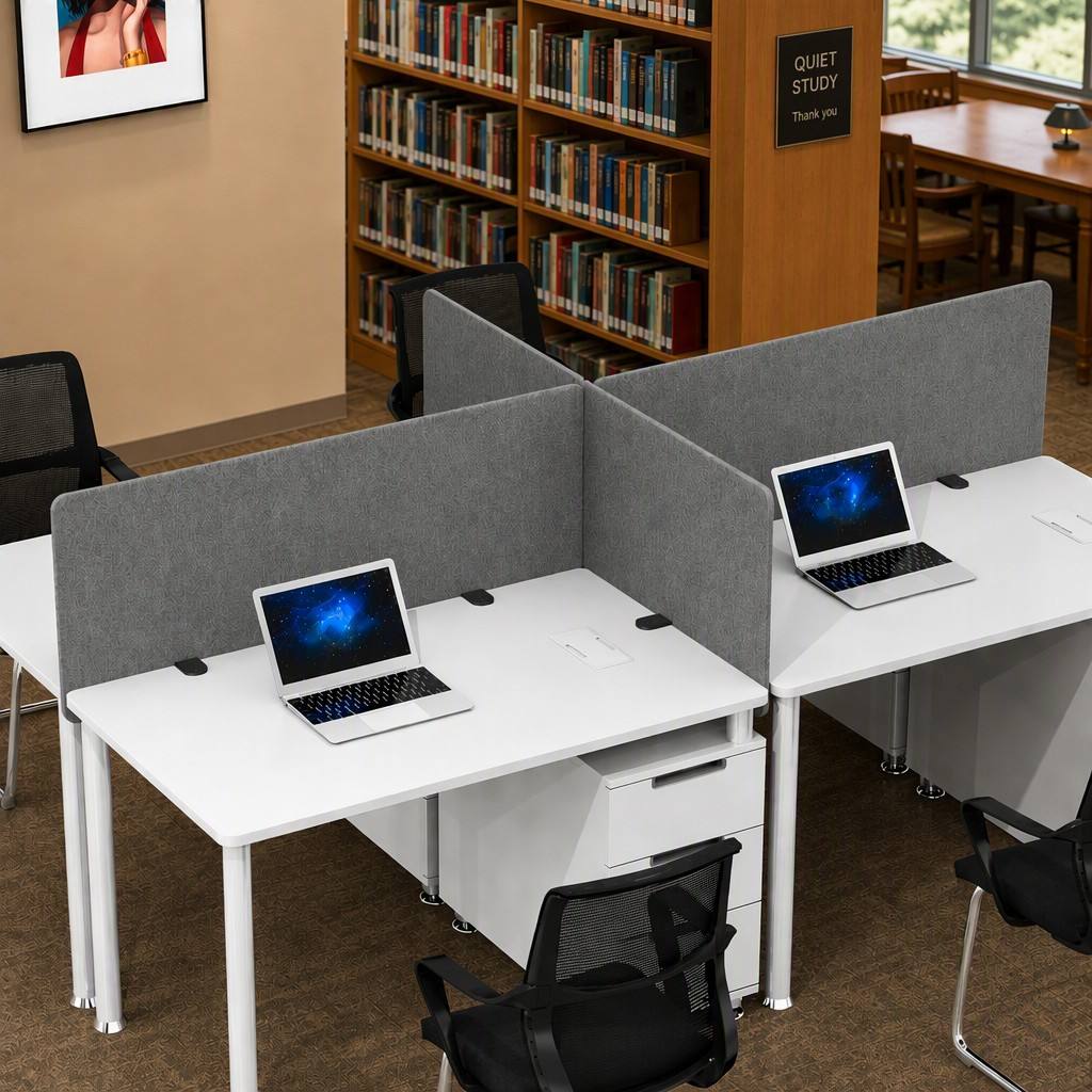 Felt Desk Divider for library Felt Desk Divider for library